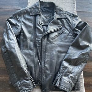 Topman Men Leather Jacket